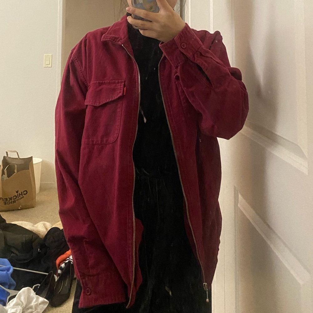 Supreme red shirt